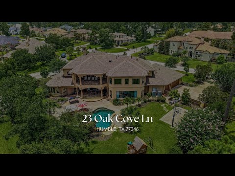 23 Oak Cove Ln, Humble, TX home video tour