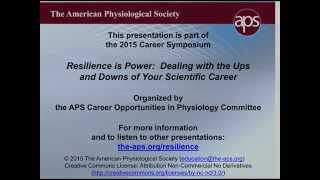 Mentoring for Professional Development, 2015 Career Symposium, Pt. 2