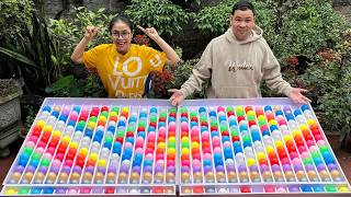 Puzzle sorting ball game challenging game hard mode from rainbow balls screenshot 5