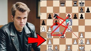 Carlsen's Genius Move Nxe5: Tactical Brilliance Unleashed!