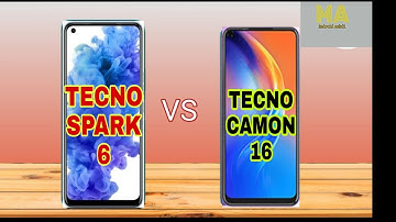Tecno Spark 6 vs Tecno camon 16