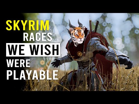 Playable Skyrim Races Improved