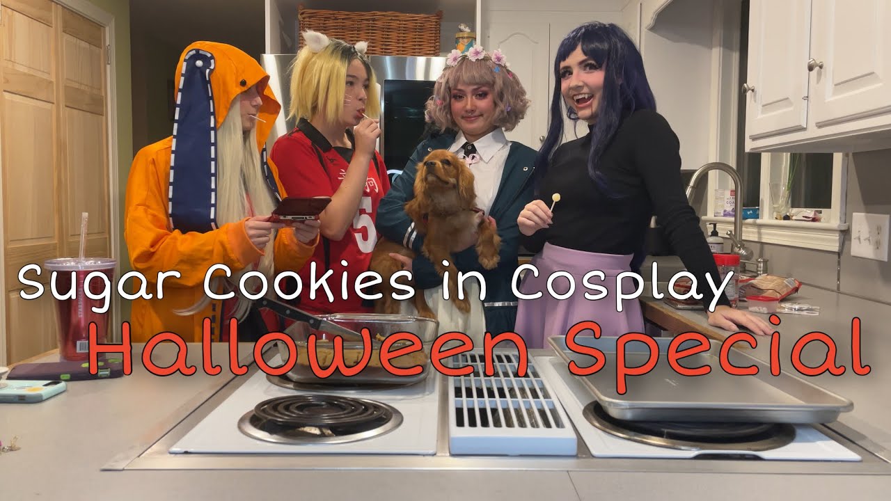 Halloween Sugar Cookie Cosplay Special | Genshin Impact, Kakegurui, Danganronpa, Haikyuu Crossover