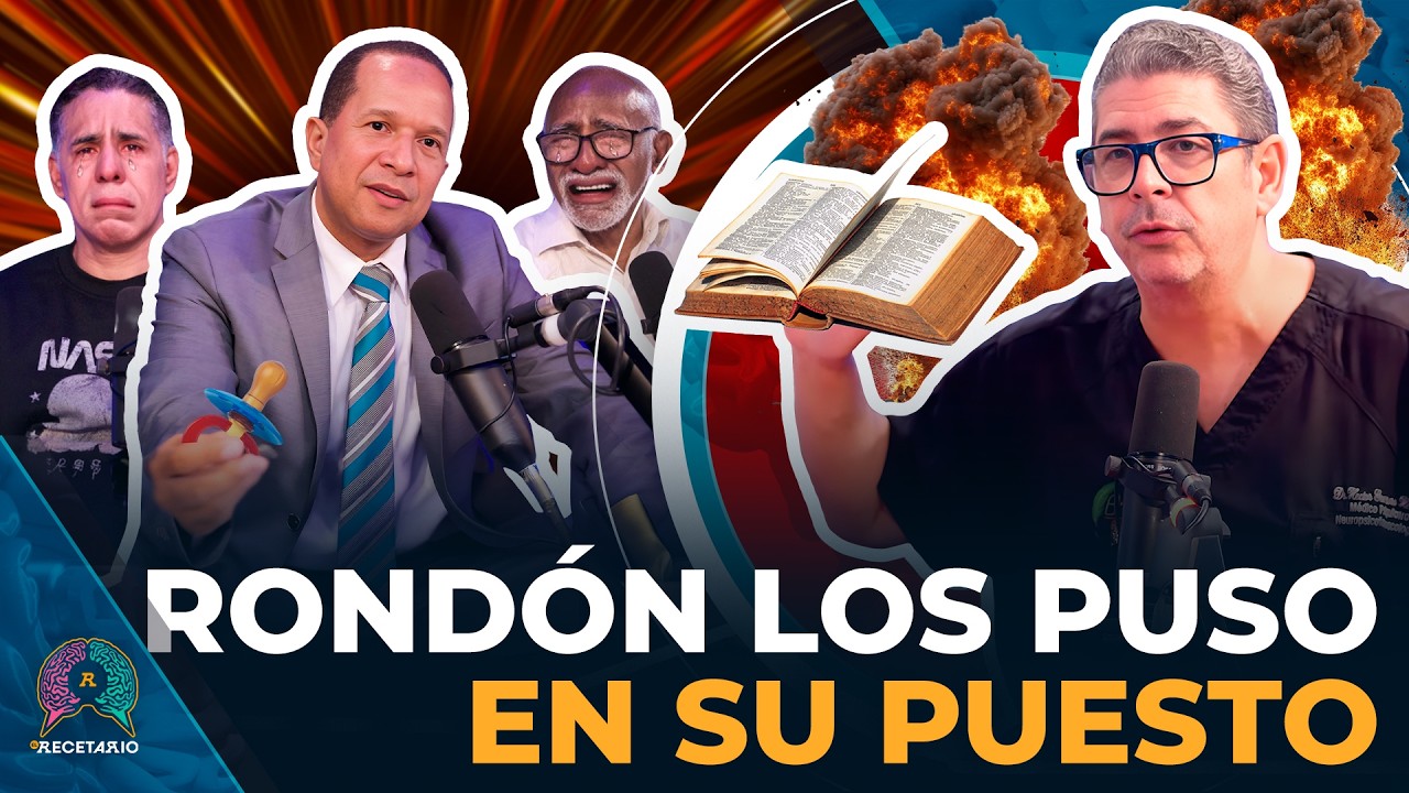 PASTOR MARIO RONDÓN PONE EN SU PUESTO A FANÁTICOS CARLOS VELOZ Y ELADIO ...