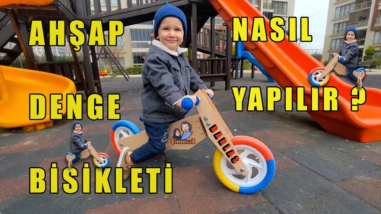 AHŞAP DENGE BİSİKLETİ YAPIMI/KENDİN YAP/DIY