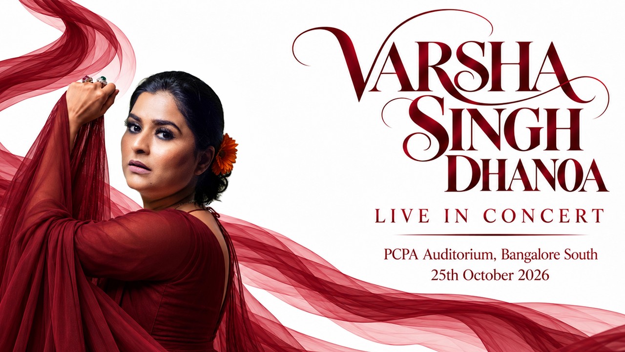 Varsha Singh Dhanoa Live in Bangalore | Rehnuma – A Sufi Epiphany | 25 October 2026