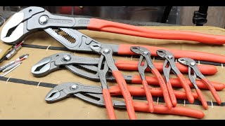 Big Dogs! Knipex 300 and 400 Cobras. When you need more than average and less than the most. Get em!