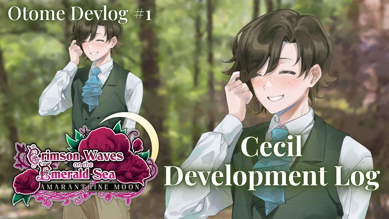Crafting a Childhood Friend Love Interest - Cecil's Route [Otome Devlog]