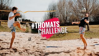 Challenge Footvolley Thomas Müller Und Mats Hummels Im Sand