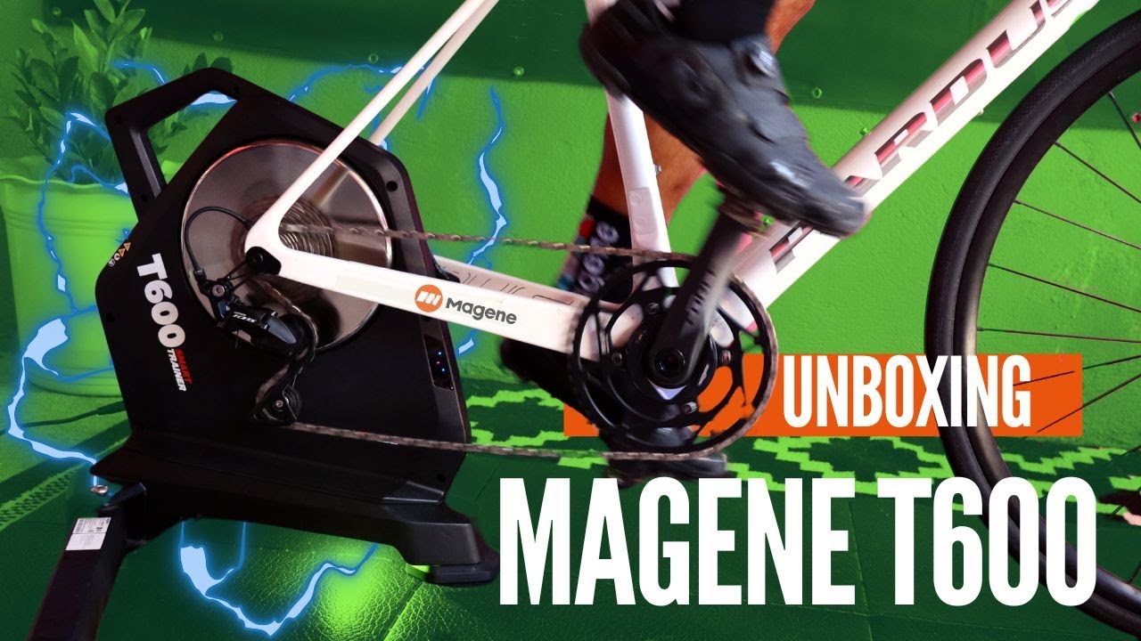 🆕Распаковка и тестирование самого передового тренажера для помещений на рынке: умный тренажер Mag...