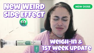 Starting 7.5mg ZEPBOUND💉 Week 1: Results & Side Effects Revealed 😮‍💨