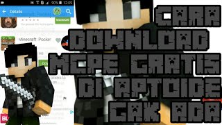 How To Download Minecraft Pocket - Edition Lewat Aptoide