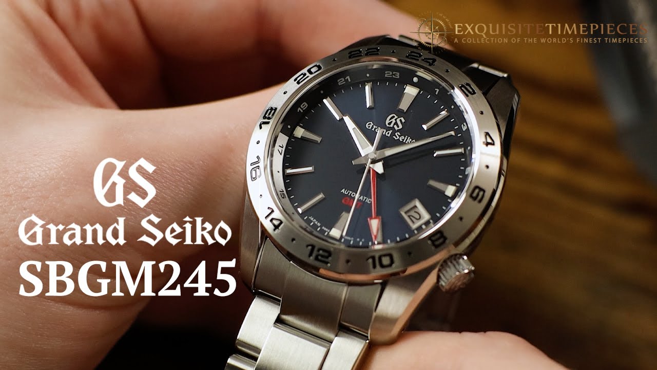 Introducing the Grand Seiko Sports SBGM245 - YouTube