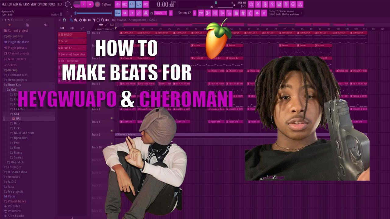 How To Make DISTORTED Beats For HEYGWUAPO & CHEROMANI