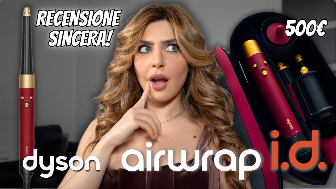 ✨ Recensione Dyson Airwrap ID Red Velvet 🎀 | Unboxing, Test & Acconciatura per San Valentino 💖