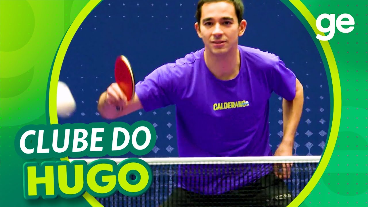 HUGO CALDERANO INAUGURA CLUBE DE TÊNIS DE MESA NO RIO | GLOBO ESPORTE | ge.globo