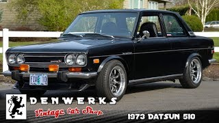こっこさん専用　Datsan Bluebird sss (510) 1973 Datsun 510 Bluebird SSS 1800 Denwerks Bring A Trailer - YouTube