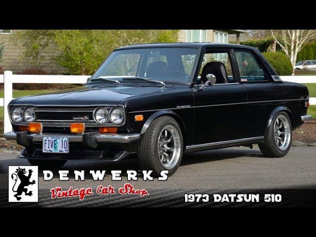 1973 Datsun 510 Bluebird SSS 1800 Denwerks Bring A Trailer - YouTube