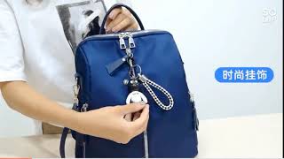 Tas Ransel Backpack Selempang Jinjing Wanita Chibao Import Multifungsi