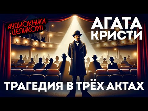 ТРАГЕДИЯ В ТРЁХ АКТАХ - Аудиокнига ЦЕЛИКОМ | Агата Кристи | Детектив | Читает Большешальский