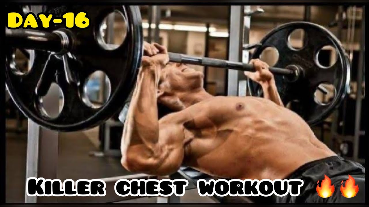 Killer Chest Workout 🔥🔥 Day16 100 Days Challenge Aakashrwt