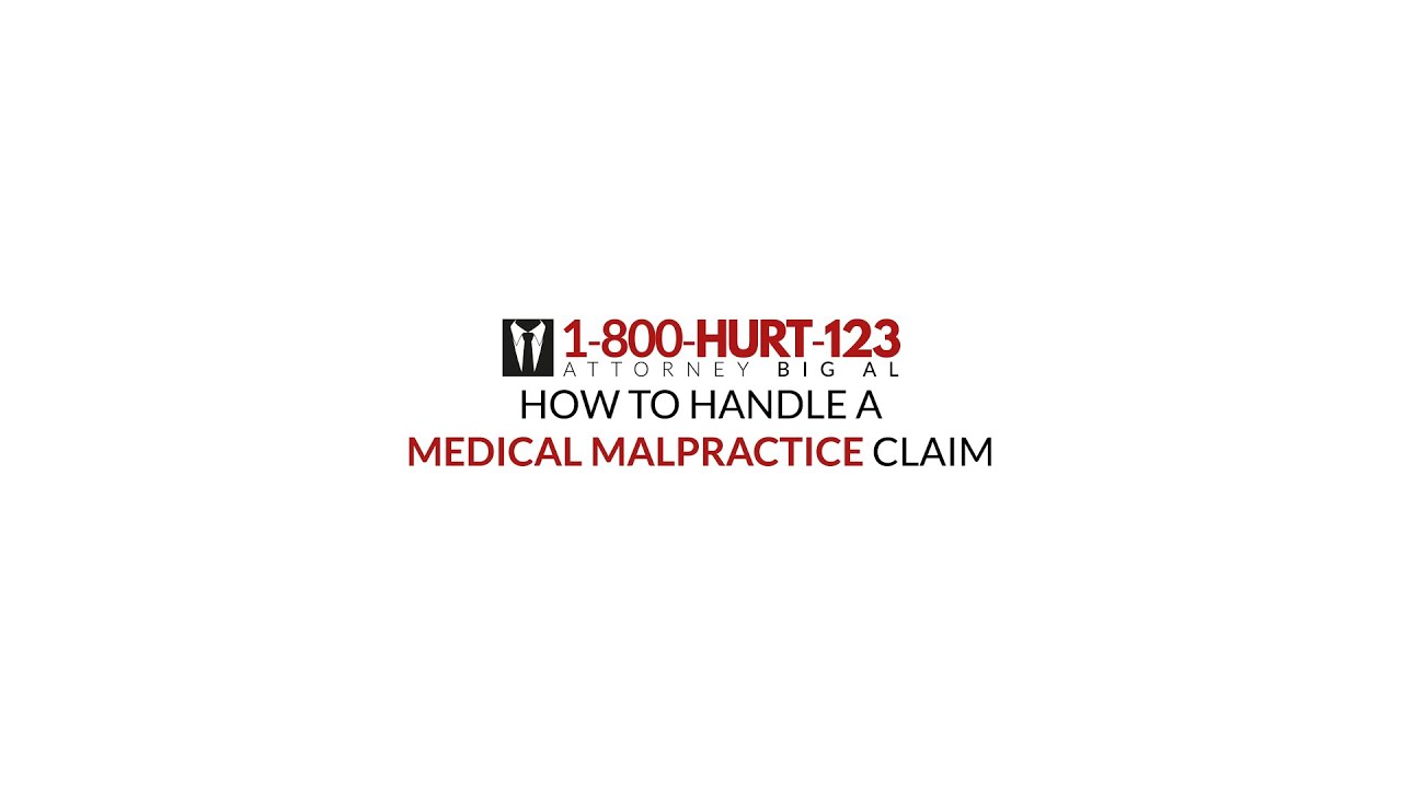 How to handle a Medical Malpractice claim? - YouTube