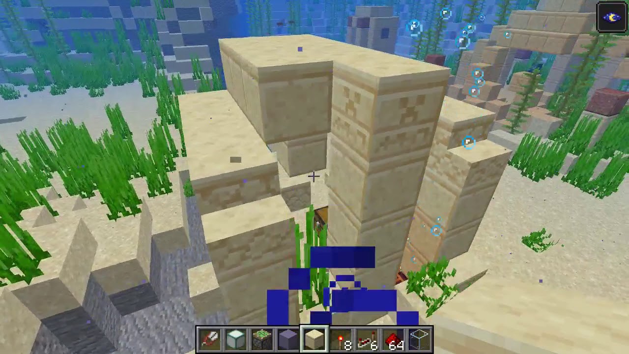 Minecraft Underwater ruins Recovery (EPIC) YouTube