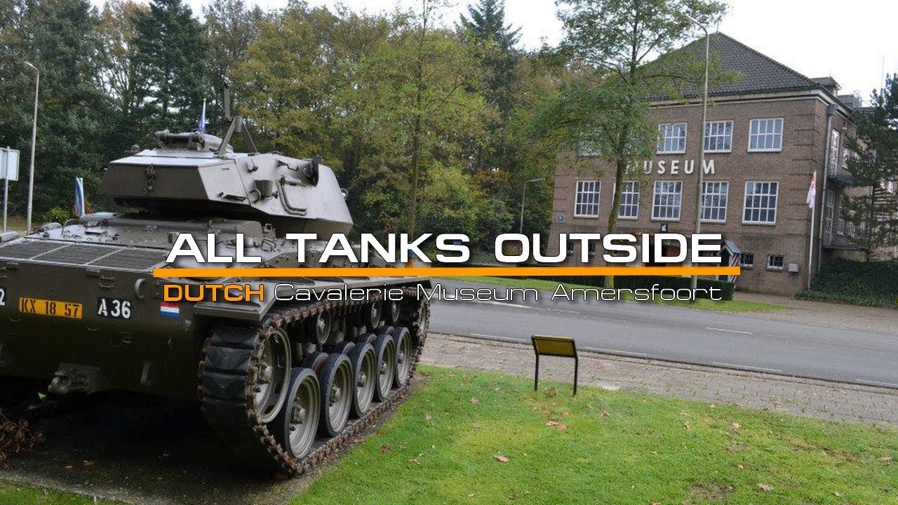 All the Tanks at Cavalerie Museum Amersfoort