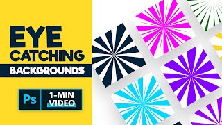 DESIGN SECRETS: Creating Mesmerizing Radial Backgrounds in Photoshop