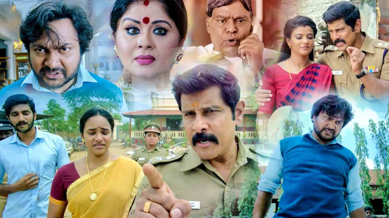 Chiyaan Vikram & Keerthy Suresh Tamil Super Hit Police Station Action