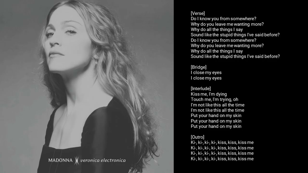 Madonna - Skin (Peter & Victor's Collaboration Remix Edit) (A Cappella)