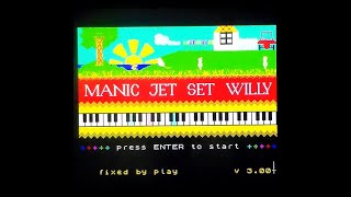 Manic Jet Set Willy (Homebrew) On ZX Spectrum