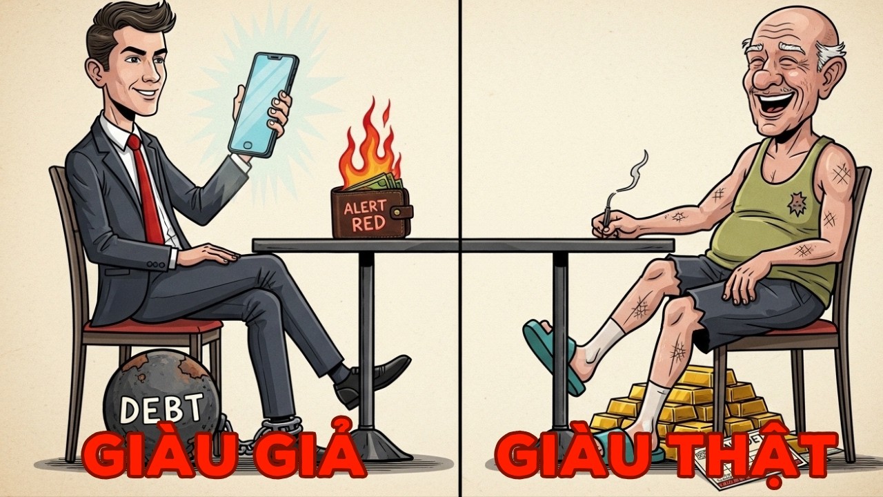 Tại sao người giàu đi dép tổ ong, còn người nghèo thích SH?