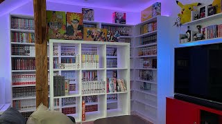 Manga Collection 1200+ Volumes  (Office/library tour)
