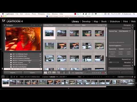 adobe photoshop lightroom 4　学生・教職員版 Adobe Photoshop Lightroom 4 Tutorial | Working with Basic
