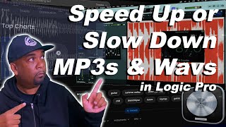 Change Tempo of MP3 and WAV Instrumentals in Logic Pro | Logic Pro Flex Time