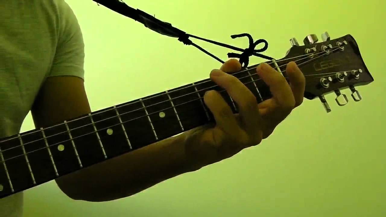 How to Play Fm ( F Minor) Guitar Bar Chord YouTube