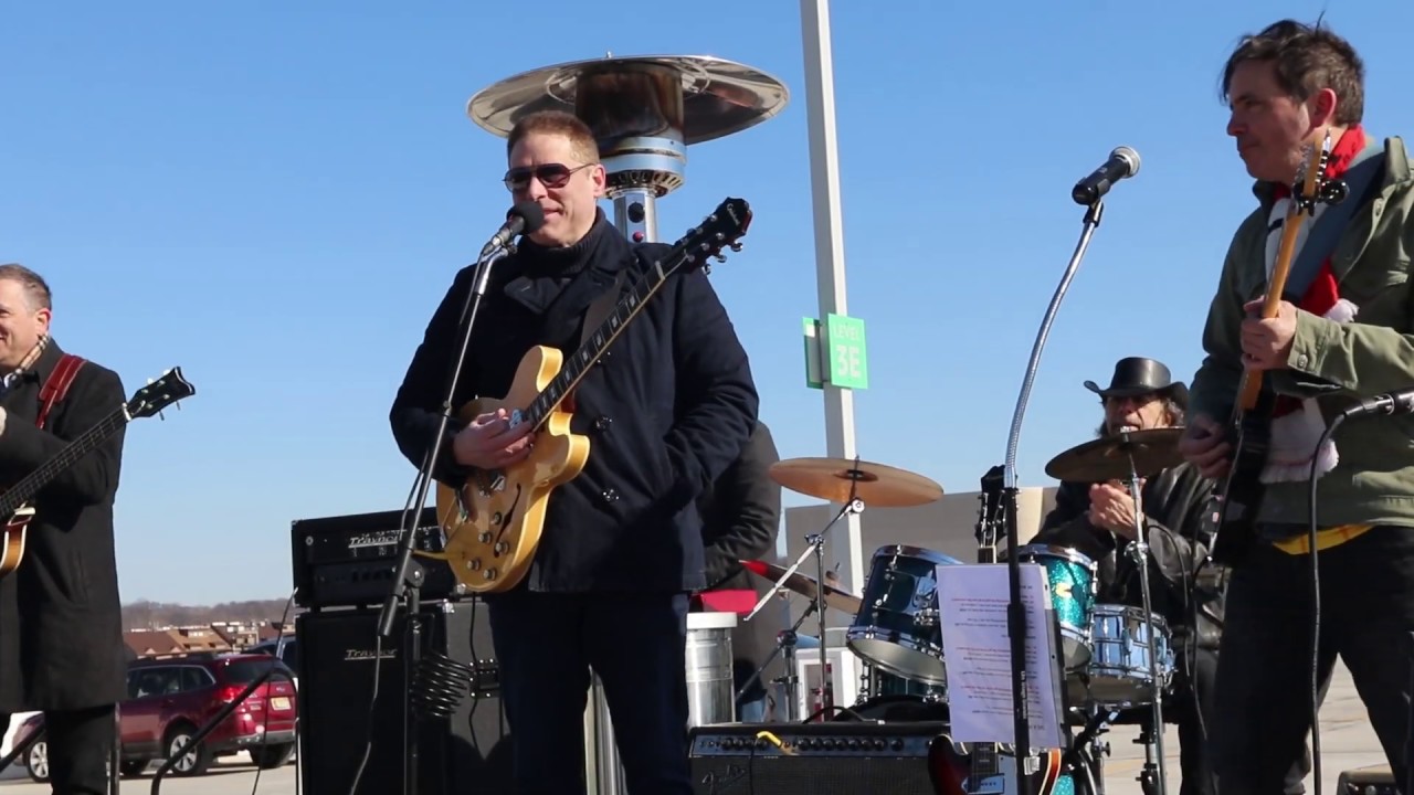The Blue Meanies recreate The Beatles rooftop concert