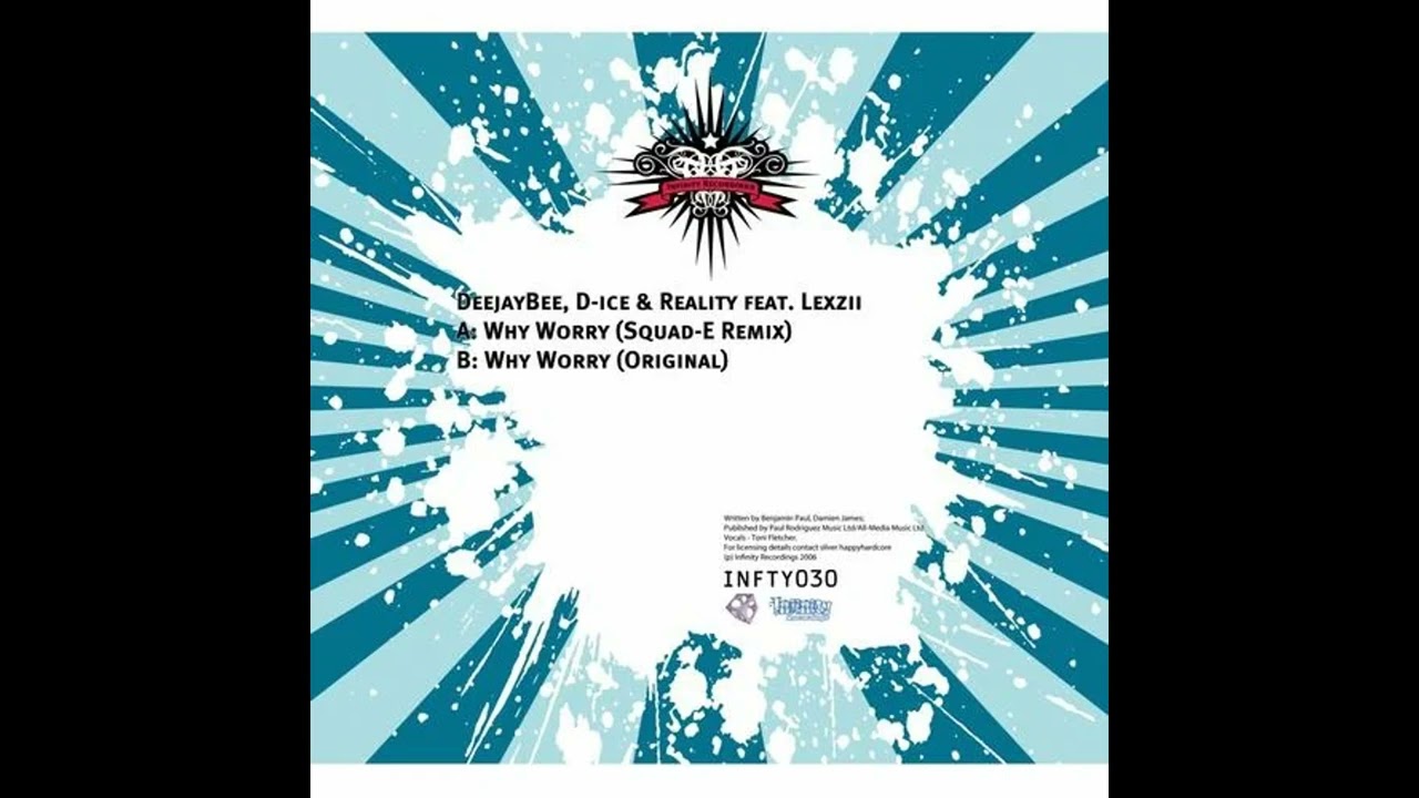Deejaybee, D-Ice & Reality Feat Lexzii - Why Worry (Squad-E Remix) ( UK Hardcore / Happy Hardcore )