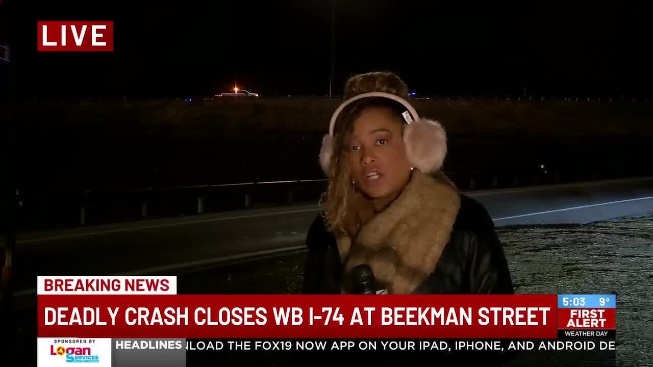 1 dead, 1 hospitalized in crash blocking I-74 - YouTube