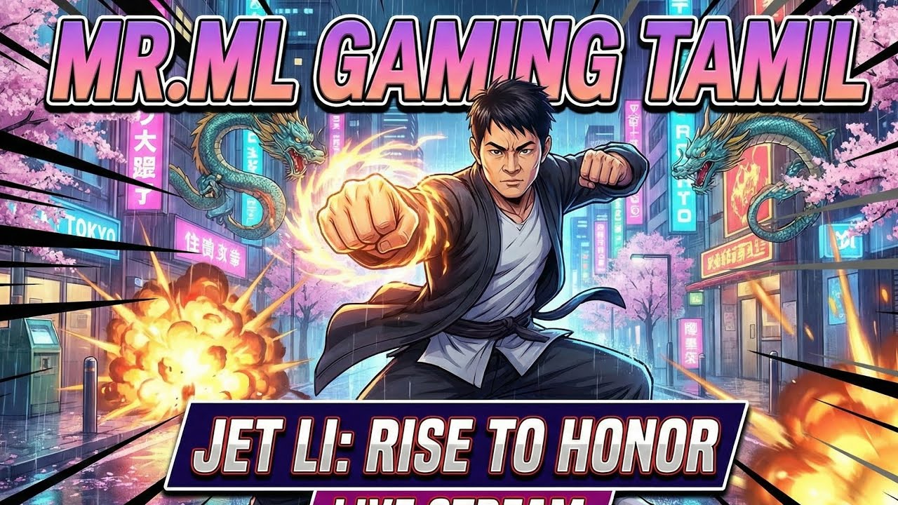🔥 ஜெட் லீ | Jet Li: Rise to Honor – GAME STORY And Movie Cut | Part-2 | Mr.ML Gaming Tamil 🔥
