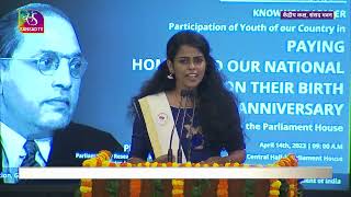 Anusha A.S | Ambedkar Jayanti 2023 programme