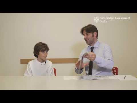 Video A2 Flyers speaking test - Jacopo - youtube