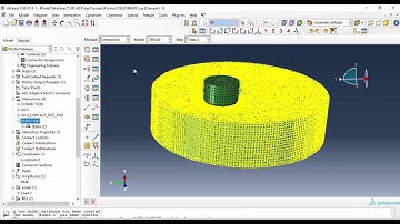 Disc Brake Analysis on ABAQUS