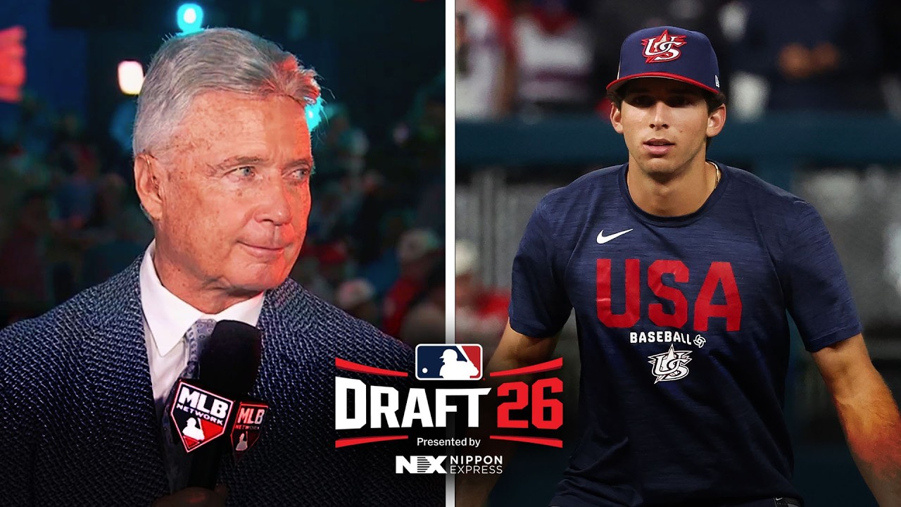 Miami Marlins get 'steal' with shortstop Jacob Lombard at No. 14 | 2026 MLB Draft | MLB on NBC
