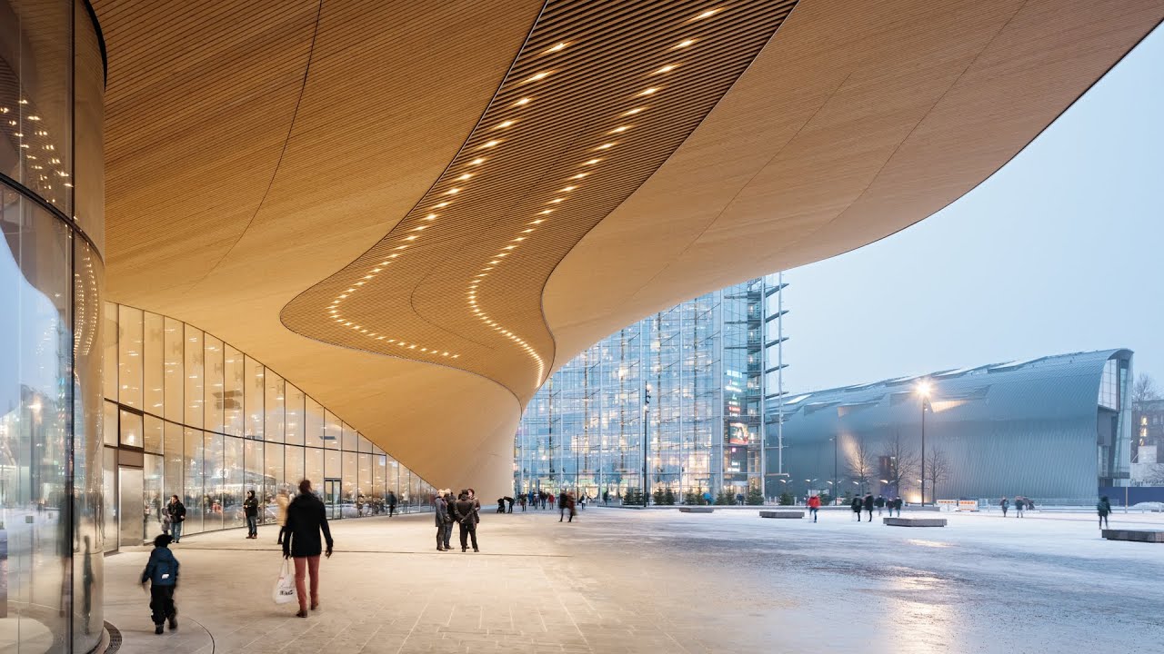 MFA Friday Clip: Finnish Architecture – Review 2020: Helsinki Central Library Oodi