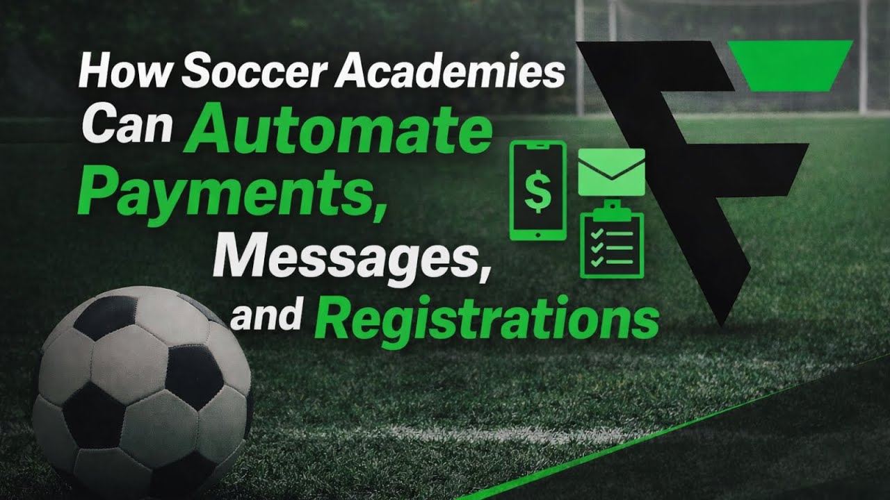 Как футбольные академии могут автоматизировать платежи, сообщения и регистрацию.