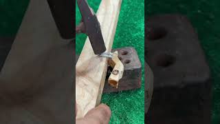 Handcraft a simple trigger mechanism # Craft Idea # DIY # woodworking # for you relaxing