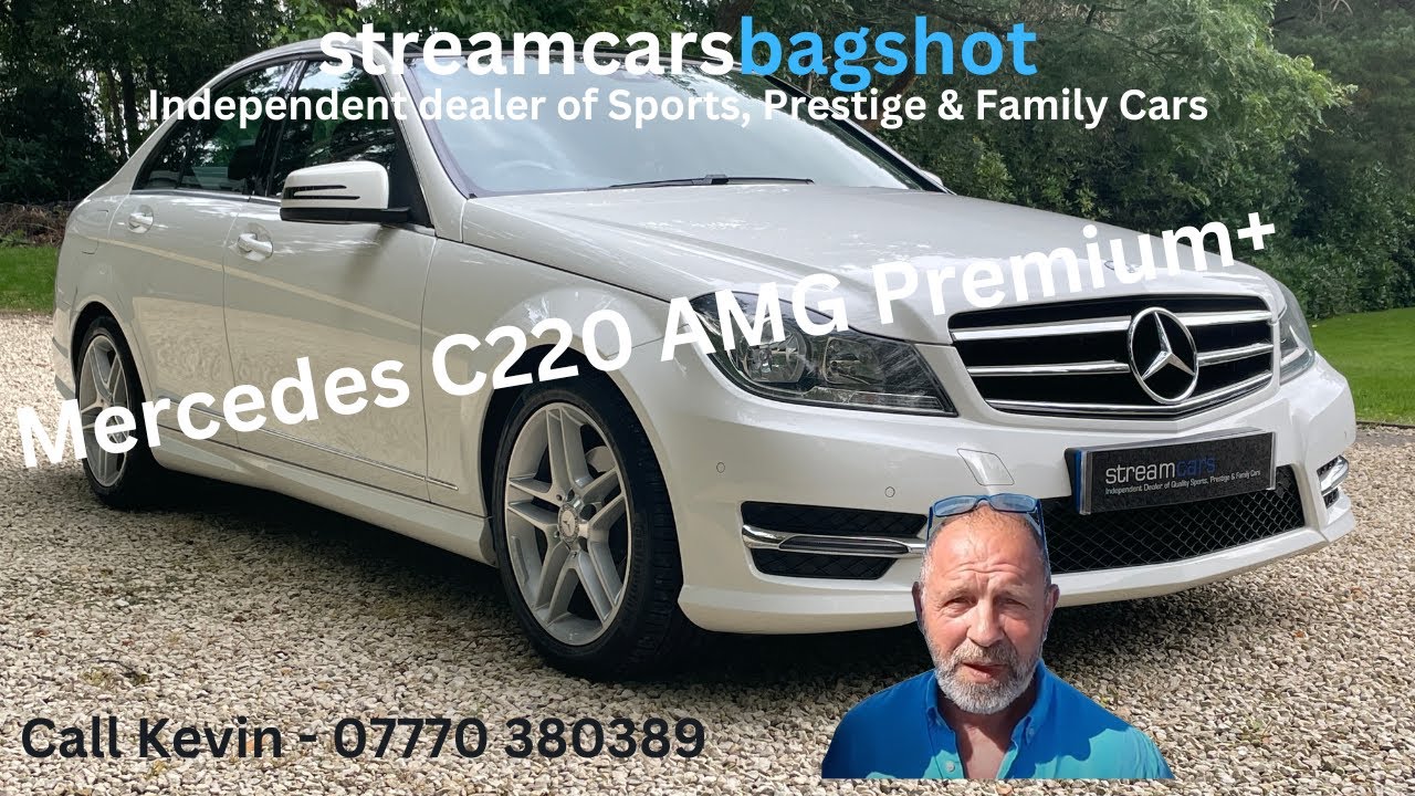 2014 Mercedes C220 AMG for sale at Stream Cars Bagshot YouTube