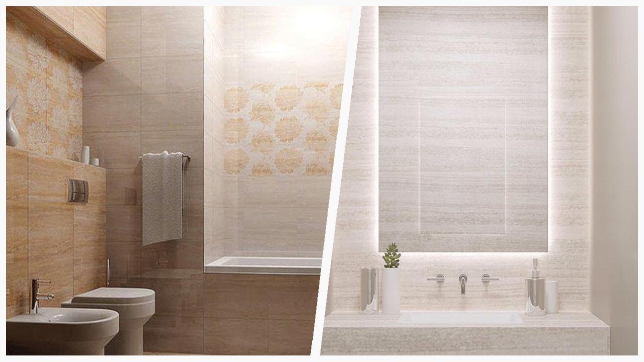 75 Powder Room With Travertine Countertops Design 💎 ...